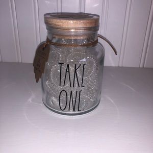 Rae Dunn “TAKE ONE” Sunflower Jar